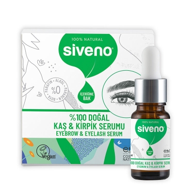 Siveno Kaş ve Kirpik Güçlendirici Doğal Serum 10 ml