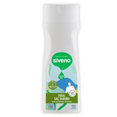 Siveno Zeytinyağlı Doğal Saç Sabunu Erkekler için 300 ml