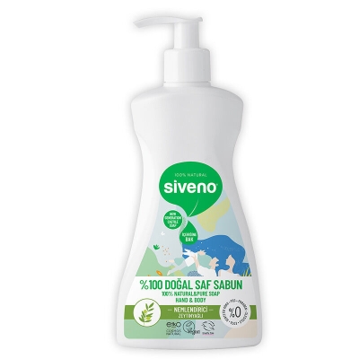 Siveno Zeytinyağlı Doğal Sıvı Sabun 300 ml