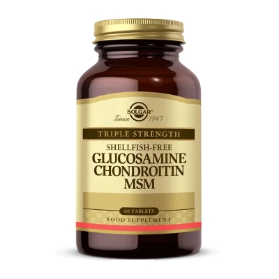 Solgar Glucosamine Chondroitin MSM 60 Tablet