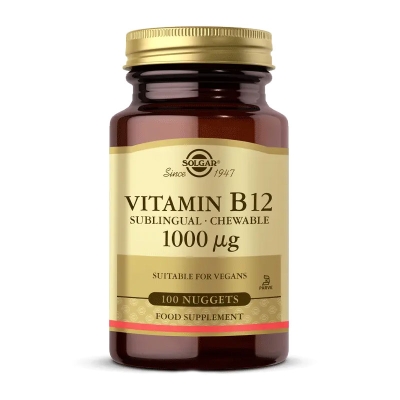 Solgar Vitamin B12 1000mcg 100 Kapsül