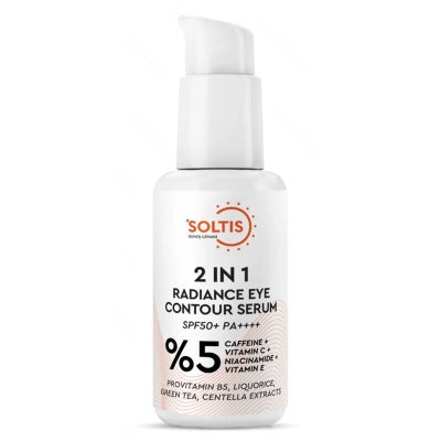 Soltis 2in1 SPF 50 Göz Çevresi Bakım Serumu 30 ml