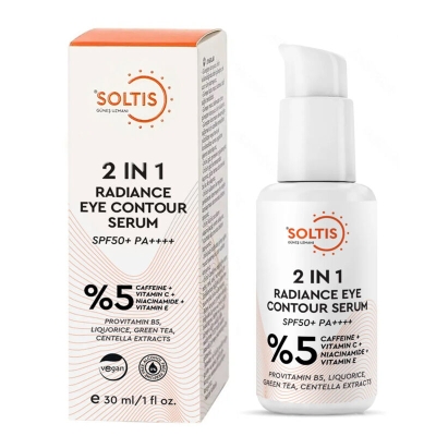 Soltis 2in1 SPF 50 Göz Çevresi Bakım Serumu 30 ml