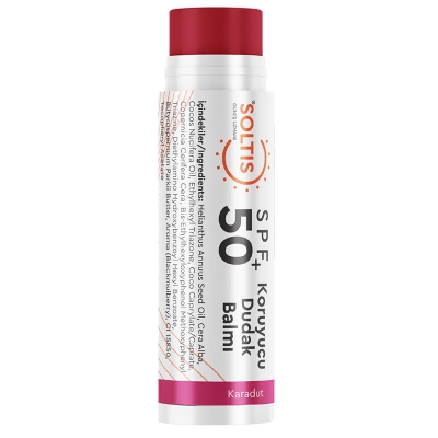 Soltis Renkli Dudak Nemlendiricisi SPF50+ 5 ml - Karadut