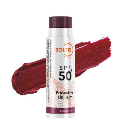 Soltis Renkli Dudak Nemlendiricisi SPF50+ Böğürtlen 5 gr - 1