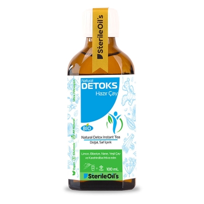 Sterile Oils Natural Detoks Hazır Çay 100 ml - 1