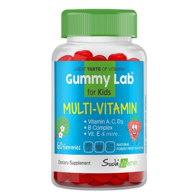 Suda Vitamin Gummy Lab For Kids Multi Vitamin 60 Gummy