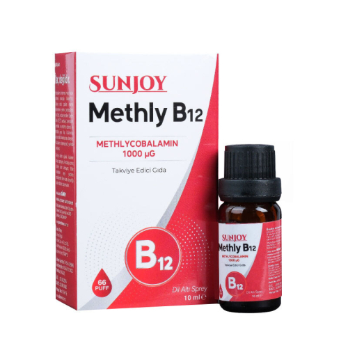 Sunjoy Methyl B12 Dilaltı Sprey Takviye Edici Gıda 10 ml - 1