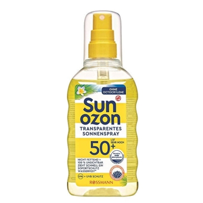 SunOzon Spf 50 Transparan Güneş Spreyi 200 ml