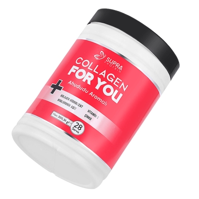 Supra Protein Collagen For You Ahududu Aromalı Takviye Edici Gıda 293 g - 1