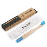 T-Brush Bambu Çocuk Diş Yumuşak Fırçası Mavi - 2