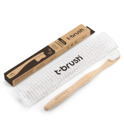 T-Brush Bambu Diş Yumuşak Fırçası Ultra Yumuşak Beyaz - 1