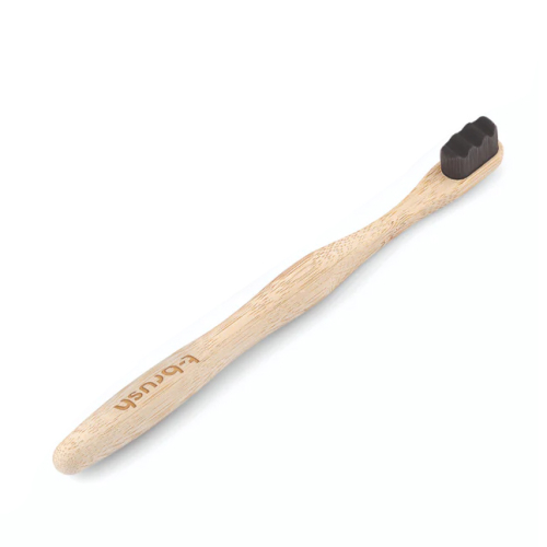 T-Brush Bambu Diş Yumuşak Fırçası Ultra Yumuşak Koyu Gri - 2