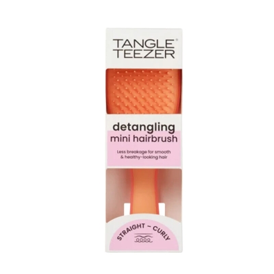 Tangle Teezer The Ultimate Wet Detangler Mini Pink Orange Saç Fırçası