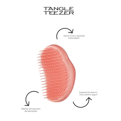 Tangle Teezer Thick & Curly Pink Pink Saç Fırçası