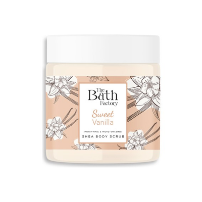 The Bath Factory Vücut Peelingi - Vanilya Aromalı 300 gr - 1