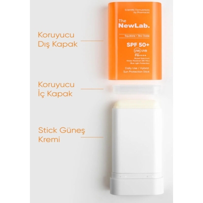 The NewLab.Spf 50+ Stick Güneş Kremi 19g