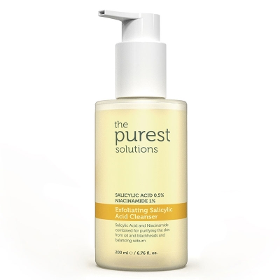 The Purest Solutions Exfoliating Salicylic Acid Cleanser 0,5% Salicylic Acid, 1%Niacinamide 200 ml