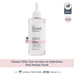 The Purest Solutions Hassas Ciltler İçin Arındırıcı ve Aydınlatıcı PHA Pembe Tonik 200 ml - 2