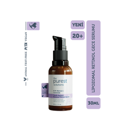 The Purest Solutions Yaşlanma ve Kırışıklık Karşıtı Retinol Gece Serumu 30 Ml - 2