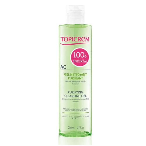 Topicrem AC Temizleme Jeli 200ml - 1