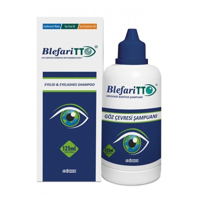 TTO Blepharitto Göz Çevresi Şampuanı 125 ml