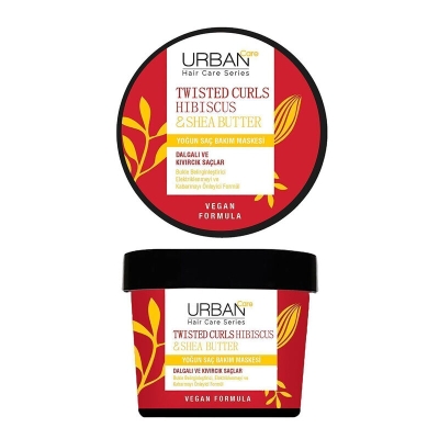 Urban Care Twisted Curls Hibiscus - Shea Butter Yoğun Saç Bakım Maskesi 230 ml