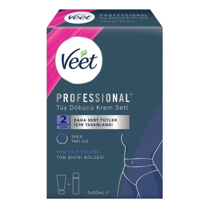 Veet Professional Tüy Dökücü Krem Seti