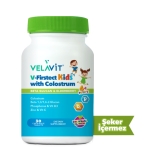 Velavit V-Firstect Kids with Colostrum Takviye Edici Gıda 30 Kapsül - Thumbnail