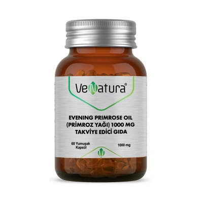 VeNatura Evening Primrose Oil (Primroz Yağı) 1000 mg 60 Kapsül