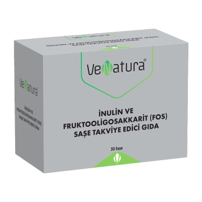 VeNatura İnulin ve Fruktooligosakkarit (FOS) Saşe Takviye Edici Gıda 30 Saşe