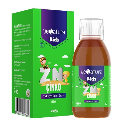 VeNatura Kids Çinko Takviye Edici Gıda 100 ml