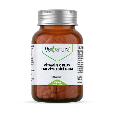 VeNatura Vitamin C PLUS Takviye Edici Gıda 60 Kapsül