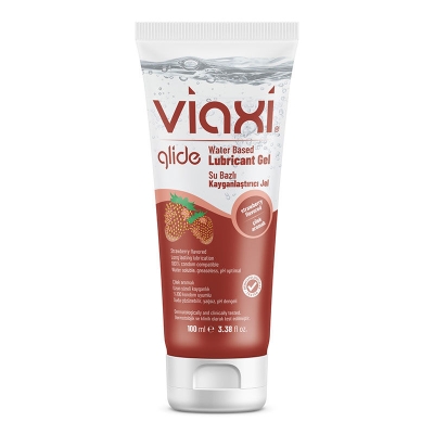 Viaxi Glide Strawberry Lubricant Gel 100 ml