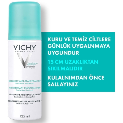 Vichy Anti-Transpirant Terleme Karşıtı Deodorant 125ml