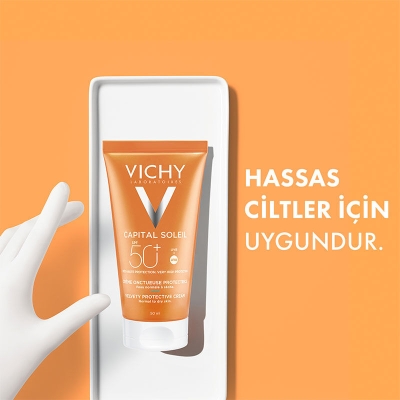 Vichy Capital Soleil Spf50+ Velvety Güneş Kremi 50 ml