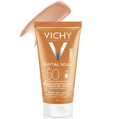 Vichy Capital Soleil SPF50 Güneş Koruyucu BB Emülsiyon 50 ml - Renkli