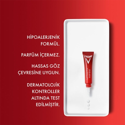 Vichy Liftactiv Collagen Specialist Yaşlanma Belirtilerine Karşı Göz Bakım Kremi 15 ml