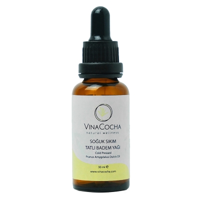 Vinacocha Soğuk Sıkım Tatlı Badem Yağı 30 ml