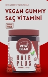 Vita Bear Hair Plus Vegan Saç Vitamini 60 Gummies - Thumbnail