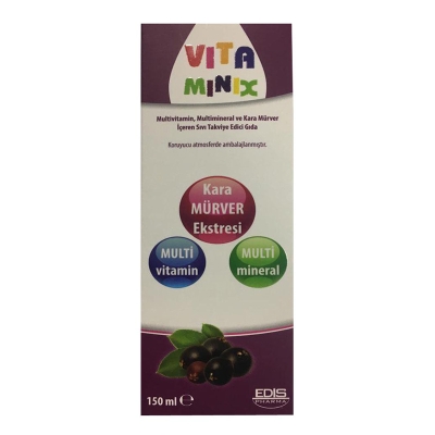 Vita Minix Multivitamin İçerikli Sıvı Takviye Edici Gıda 150 ml