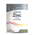 Vitabiotics Ultra Zinc 15 mg Takviye Edici Gıda 60 Tablet - Thumbnail