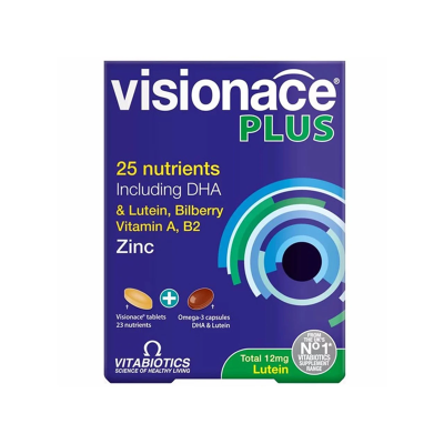 Vitabiotics Visionace Plus 28 Tablet ve 28 Kapsül