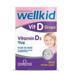 Vitabiotics Wellkid Vit Drops Vitamin D3 Takviye Edici Gıda 30 ml - Thumbnail