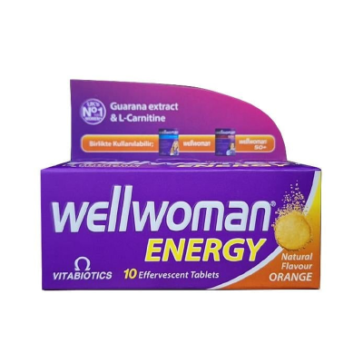 Vitabiotics Wellwoman Energy Takviye Edici Gıda 10 Tablet