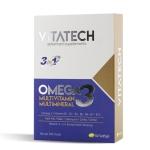 Vitatech 3 in 1 Omega 3 Multivitamin ve Multimineral 30 Kapsül - Thumbnail