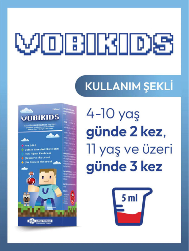 Vobikids Şurup 150 ml - 4