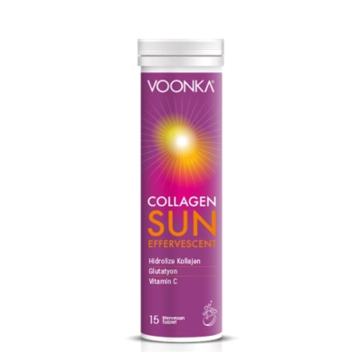 Voonka Collagen Sun Effervescent 15 Efervesan Tablet