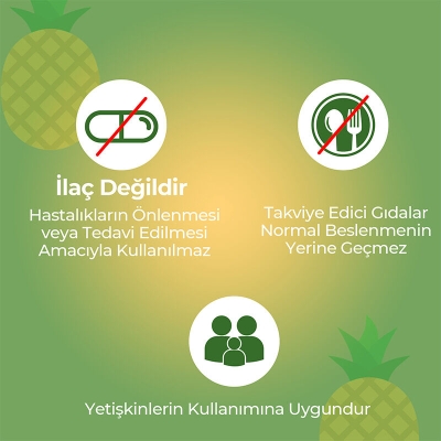 Voop Bromelain Takviye Edici Gıda 30 Kapsül