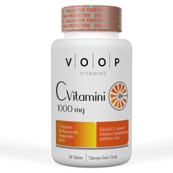 Voop C Vitamini İçeren Takviye Edici Gıda 30 Tablet - 1